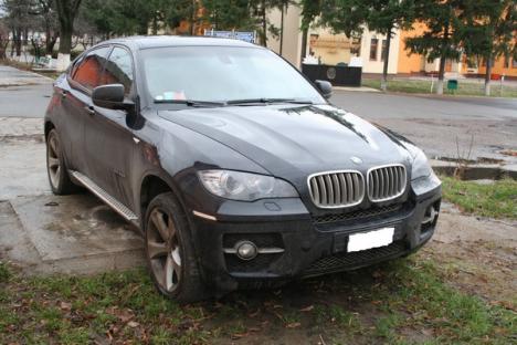 BMW X6, furat din Italia, găsit în Oradea